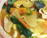 1人分昼食 ほうとう饂飩作り方4写真
