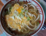 血管ダイエット食532（卵とじうどん）作り方1写真