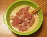 鶏胸肉のオーロラねぎソース和え作り方4写真