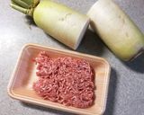食欲そそる！大根のそぼろあんかけ♪作り方1写真