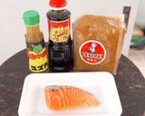 《塗って焼くだけ!》鮭のピリ甘みそ焼き作り方1写真