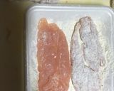 まろやかササミのチーズピカタ作り方2写真