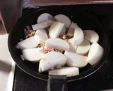 食欲そそる！大根のそぼろあんかけ♪作り方5写真