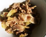 本に掲載！豚バラ肉と白菜の和風煮物作り方3写真