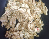 さつまいも・ごぼう・豚こま肉の甘辛炒め♪作り方5写真