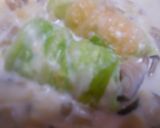 サーモンのキャベツ包みクリームソース煮作り方4写真