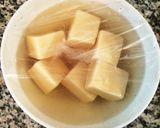 こうや豆腐ときのこの和え物作り方2写真