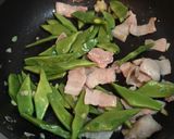 豚肉、インゲン、じゃがいも　中華味作り方4写真