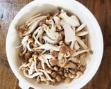 こうや豆腐ときのこの和え物作り方3写真