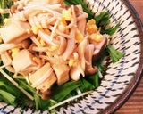 こうや豆腐ときのこの和え物作り方7写真