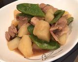 豚肉、インゲン、じゃがいも　中華味作り方8写真