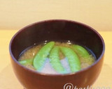 【おみそ汁】ほうれん草と油揚げのお味噌汁作り方15写真