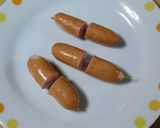 お弁当に☆可愛いどんぐりウインナー作り方1写真