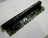 お弁当に！簡単ひじき煮の海苔巻き作り方4写真