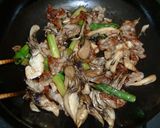 カリカリ豚肉のおろし丼作り方5写真