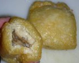 鶏とろろの巾着作り方5写真