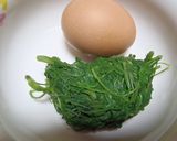 ニンジンの間引き菜で…白和えと胡麻あえ作り方3写真