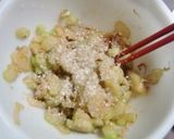 セロリのキムチ胡麻和え作り方4写真