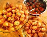 生栗の冷凍保存♪作り方1写真