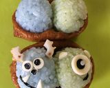 ❁キャラ弁❁おいなりモンスターズインク❁作り方2写真