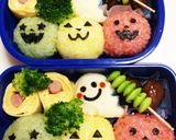 ハロウィン弁当☆ジャック3兄弟作り方4写真