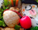 ハロウィンに☆蜘蛛の巣風うずらの煮玉子作り方5写真