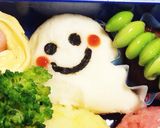 ハロウィン☆マッシュゴースト☆キャラ弁☆作り方6写真