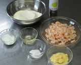えびのヨーグルトグラタン作り方1写真
