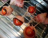 ミニトマトのベーコン巻き♡作り方5写真
