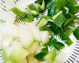 唐揚げでチキンライス作り方1写真