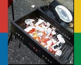 芋煮会にサイドメニュー烏賊ゲソ焼き作り方6写真