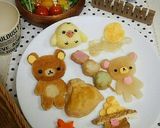 リラックマおでんアートの月見ごはん作り方9写真