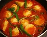 じゃが芋とピーマンのトマト煮作り方4写真