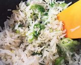 もやしで☆納豆しらすチャーハン風作り方6写真