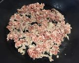 牛蒡とひき肉の炒め煮作り方2写真