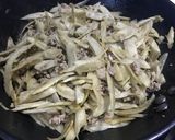 牛蒡とひき肉の炒め煮作り方3写真