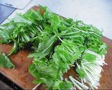 水菜のｼｬｷｼｬｷ♪サラダ作り方1写真