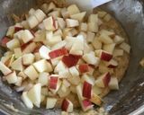 型なし簡単♡りんごと紅茶の天板ケーキ作り方3写真