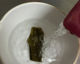 BRITA水のもずくスープ作り方1写真