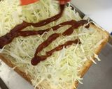 春キャベツチーズの半熟♪目玉焼きトースト作り方2写真