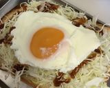 春キャベツチーズの半熟♪目玉焼きトースト作り方3写真