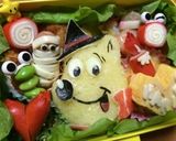 ハリボー☆ハロウィン☆キャラ弁作り方6写真