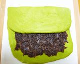 あこがれのマーブル模様♪抹茶あん食パン作り方6写真