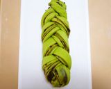 あこがれのマーブル模様♪抹茶あん食パン作り方15写真