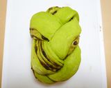 あこがれのマーブル模様♪抹茶あん食パン作り方16写真