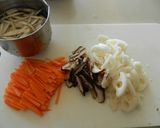 新こうや豆腐入り野菜ごはん作り方1写真