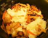新こうや豆腐入り野菜ごはん作り方4写真
