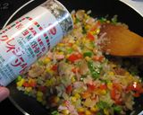 我が家のスパイシーカレーピラフ作り方5写真