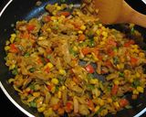 我が家のスパイシーカレーピラフ作り方7写真
