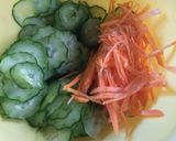 冷蔵庫の余り物で 私流きゅうりなます作り方1写真